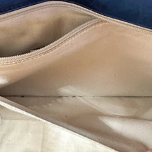 Load image into Gallery viewer, Chanel Quilted In the Business navy blue patent leather Flap bag TWS