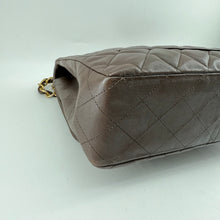 Load image into Gallery viewer, Chanel Brown Lambskin Jumbo Classic Flap Bag TWS