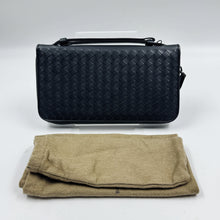 Load image into Gallery viewer, Bottega Veneta Intrecciato Handle Long Wallet TWS