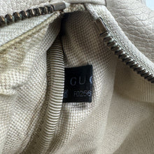 Load image into Gallery viewer, Gucci Unisex Small Logo Print White Leather Messenger Belt Bag TWS