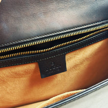 Load image into Gallery viewer, Gucci Black Calfskin Small Sylvie Bag TWS