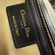 Load image into Gallery viewer, Christian Dior Blue Dior Oblique Jacquard Saddle Bag TWS