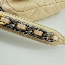 Load image into Gallery viewer, Chanel Light Beige Lambskin Quilted Waist 19 Bag