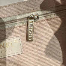 Load image into Gallery viewer, Chanel Lambskin Logo Camellia Tote Bag TWS