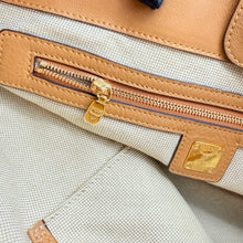 Load image into Gallery viewer, MCM Logo Reversible Leather Tote