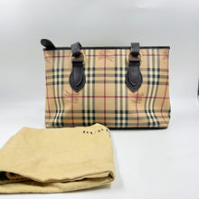Load image into Gallery viewer, Burberry Haymarket check tote TWS