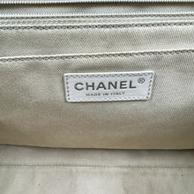 Load image into Gallery viewer, Chanel Quilted In the Business navy blue patent leather Flap bag TWS