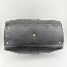 Load image into Gallery viewer, Yves Saint Laurent Black Lambskin Cabas Handbag