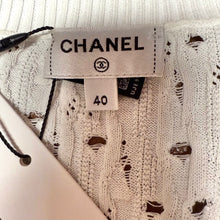 Load image into Gallery viewer, Chanel Cruise White Cardigan