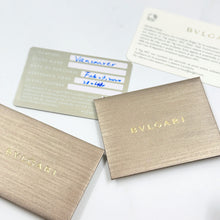 Load image into Gallery viewer, Bvlgari Serpenti Forever Folded Card Holder