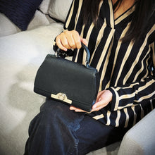 Load image into Gallery viewer, Moynat Black Calfskin Réjane BB TWS