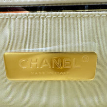 Load image into Gallery viewer, Chanel Light Beige Lambskin Quilted Waist 19 Bag