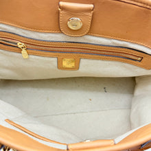 Load image into Gallery viewer, MCM Logo Reversible Leather Tote
