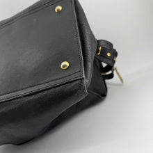 Load image into Gallery viewer, Yves Saint Laurent Black Lambskin Cabas Handbag