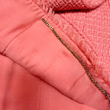 Load image into Gallery viewer, Chanel Pink Tweed Jacket 20 FW