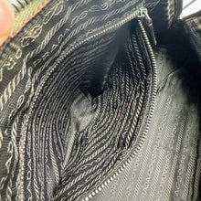 Load image into Gallery viewer, Prada Enameled Metal Triangle Dome Handbag TWS