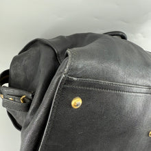Load image into Gallery viewer, Yves Saint Laurent Black Lambskin Cabas Handbag