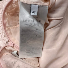 Load image into Gallery viewer, Valentino Pink Lace Bow Dress