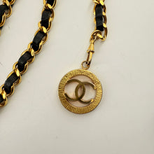 Load image into Gallery viewer, CHANEL Vintage Black Golden Waist Chain