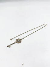 Load image into Gallery viewer, Tiffany & Co. Daisy Key Diamond Pendant Necklace