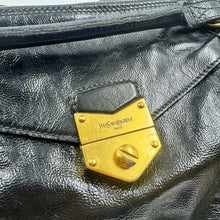 Load image into Gallery viewer, Yves Saint Laurent Black Patent Leather Bag TWS