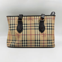 Load image into Gallery viewer, Burberry Haymarket check tote TWS