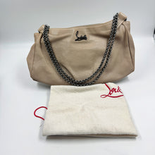 Load image into Gallery viewer, Christian Louboutin leather beige shoulder bag TWS