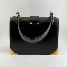 Load image into Gallery viewer, Prada Soft Saffiano Lions Head Cahier Shoulder Bag