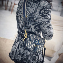 Load image into Gallery viewer, Christian Dior Oblique Jacquard Small Bobby Bag TWS