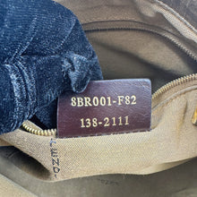 Load image into Gallery viewer, Fendi Gold Zucchino Canvas Mamma Forever Shoulder Bag TWS