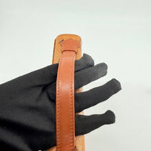 Load image into Gallery viewer, MCM Brown Visetos Leather Chain Crossbody