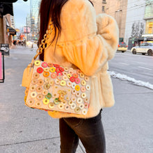 Load image into Gallery viewer, LOUIS VUITTON Polka Dot Fleurs Viviane Bag