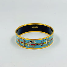 Load image into Gallery viewer, Hermes concours enamel bangle bracelet TWS