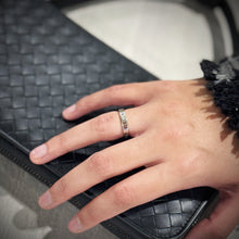 Load image into Gallery viewer, Tiffany Atlas 18K White Gold ring with Diamonds TWS