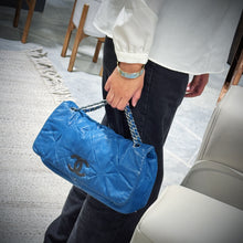 Load image into Gallery viewer, Chanel CC Glint Iridescent Calfskin Nubuck Flap bag TWS