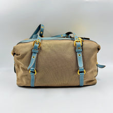 Load image into Gallery viewer, Prada Logo Jacquard Bauletto Bag TWS