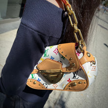 Load image into Gallery viewer, Louis Vuitton White Multicolor Marilyn Shoulder Bag