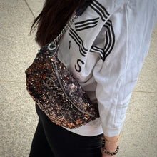 Load image into Gallery viewer, Chanel Metallic Belt Me Up Waist Bag