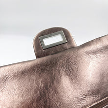 Load image into Gallery viewer, Chanel Metallic Charcoal Calfskin 2.55 Reissue 227 Double Flap Bag TWS