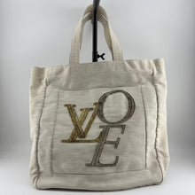 Load image into Gallery viewer, Louis Vuitton Vintage Canvas That's Love Toile Cabas MM