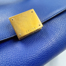 Load image into Gallery viewer, Celine Medium Calfskin & Suede Leather Trapeze bag TWS