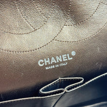 Load image into Gallery viewer, Chanel Metallic Charcoal Calfskin 2.55 Reissue 227 Double Flap Bag TWS