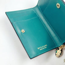 Load image into Gallery viewer, Bvlgari Serpenti Forever Folded Card Holder