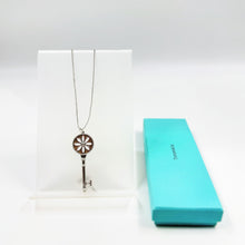 Load image into Gallery viewer, Tiffany & Co. Daisy Key Diamond Pendant Necklace