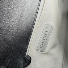 Load image into Gallery viewer, Chanel Medium Black Lambskin Ruthenium Hardware Le Boy Flap Bag
