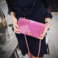 Load image into Gallery viewer, Ferragamo Stitched Calfskin Medium Ginny Shoulder Bag TWS