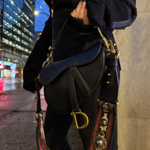 Load image into Gallery viewer, Christian Dior Goat Leather Mini Saddle Bag TWS