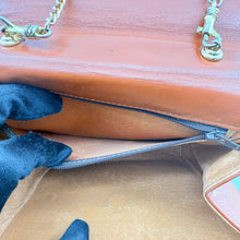 Load image into Gallery viewer, MCM Brown Visetos Leather Chain Crossbody