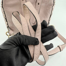 Load image into Gallery viewer, VALENTINO GARAVANI Nappa Quilted Mini Rockstud Spike Backpack Poudre