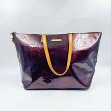 Load image into Gallery viewer, Louis Vuitton Dark Cherry Vernis Bellevue Tote TWS